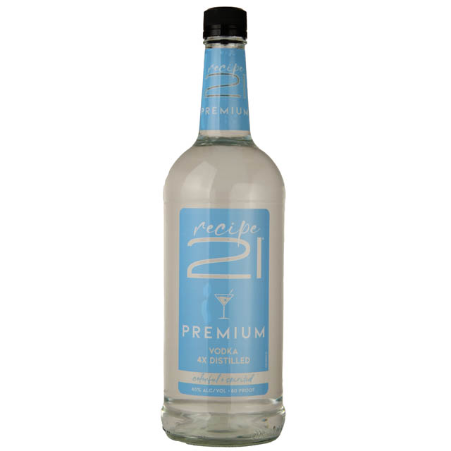 Recipe 21 Vodka / 1.75 Ltr - Marketview Liquor